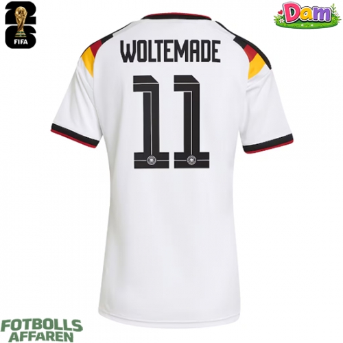 Tyskland Nick Woltemade #11 Hemmatröja Kvinnor VM 2026 Kortärmad